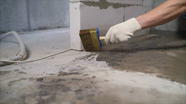 Crawl space vapor barrier installation in Rockbridge, OH